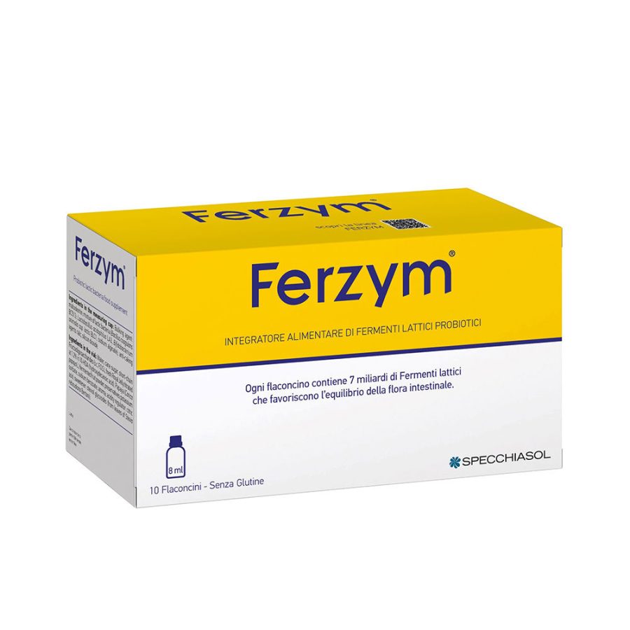 Specchiasol FERZYM viales 10 x 8 ml