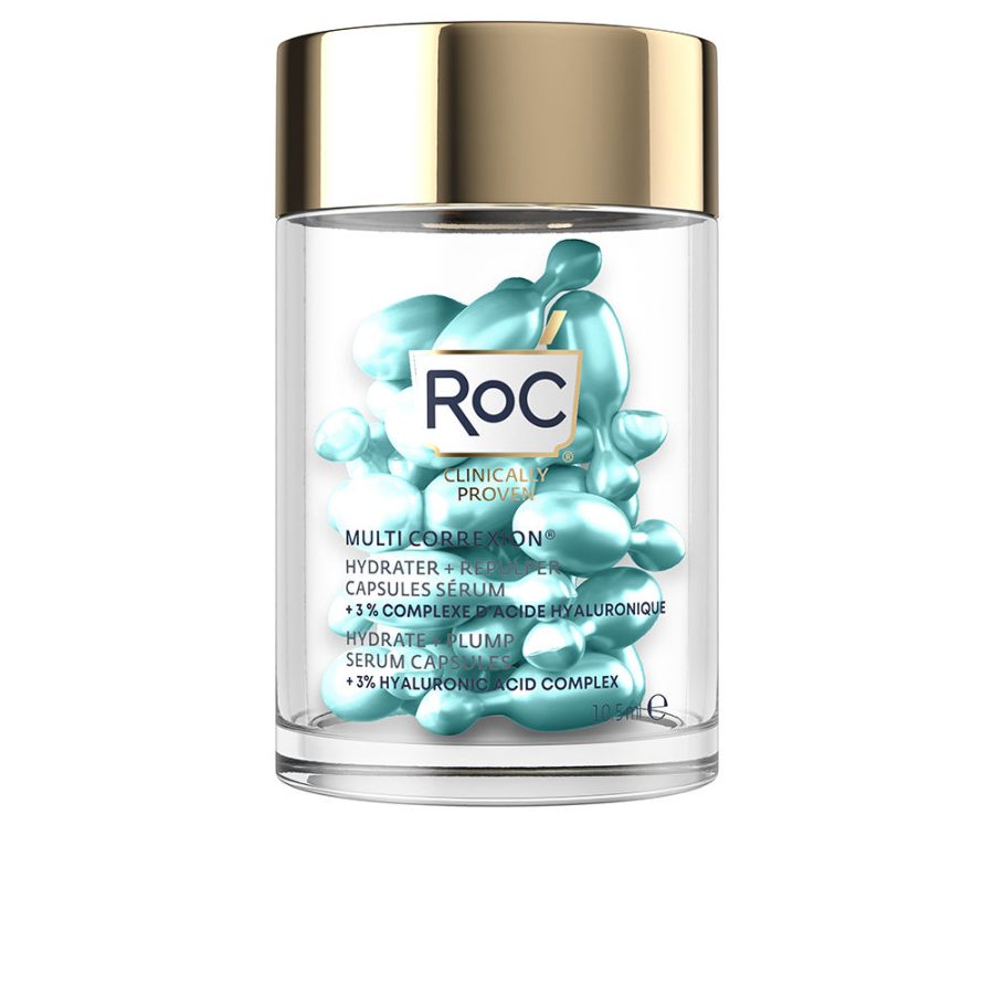 Roc HYDRATE + PLUMP cápsulas serum con ácido hialurónico 30 u