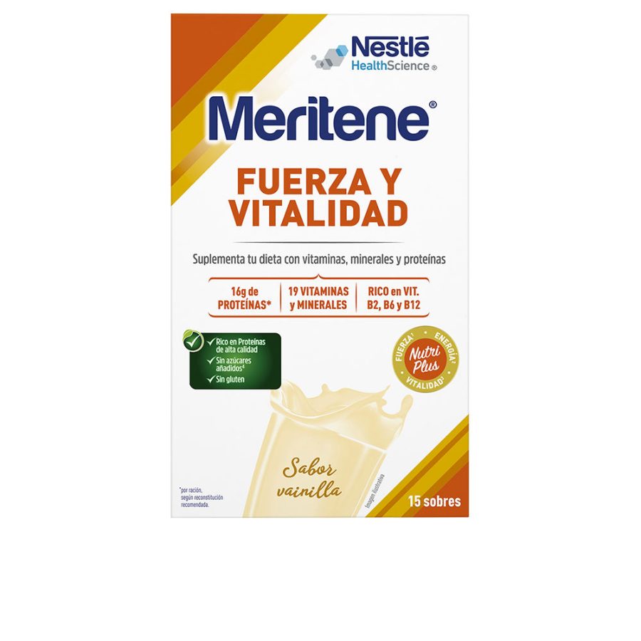 Meritene FUERZA Y VITALIDAD sobres #vainilla 15 x 30 gr