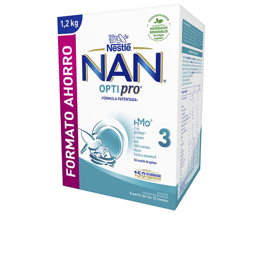 Nan OPTIPRO 3 leche de crecimiento premium promo 2 x 600 gr