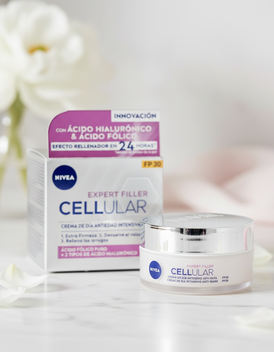 CELLULAR FILLER hyaluronic & folic day cream SPF30 50 ml 2 CELLULAR FILLER hyaluronic & folic day cream SPF30 50 ml - Image 2