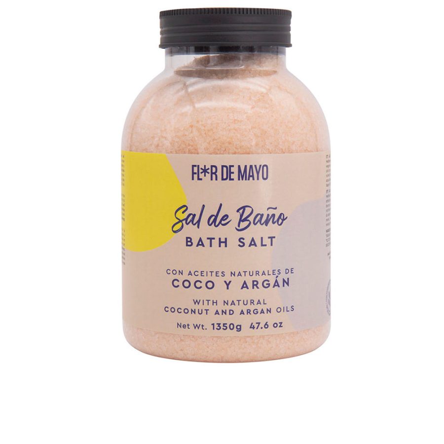 Flor de mayo BATH SALT argan and coconut 650 gr