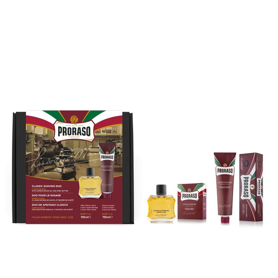 Proraso Barbe dure set