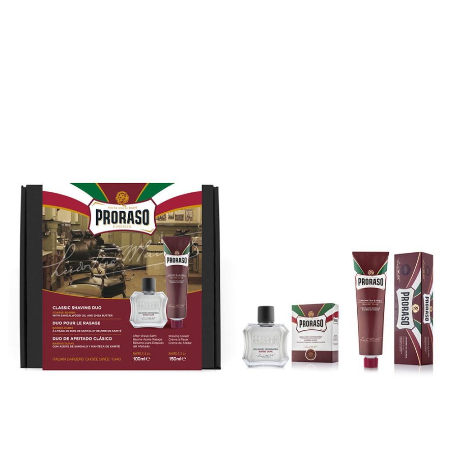 Proraso Barbe dure set