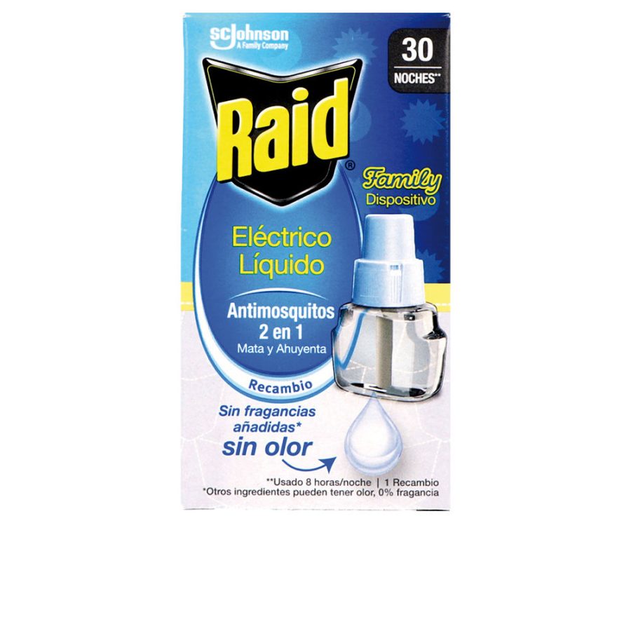 Raid FAMILY ANTIMOSQUITO refill 30 nights