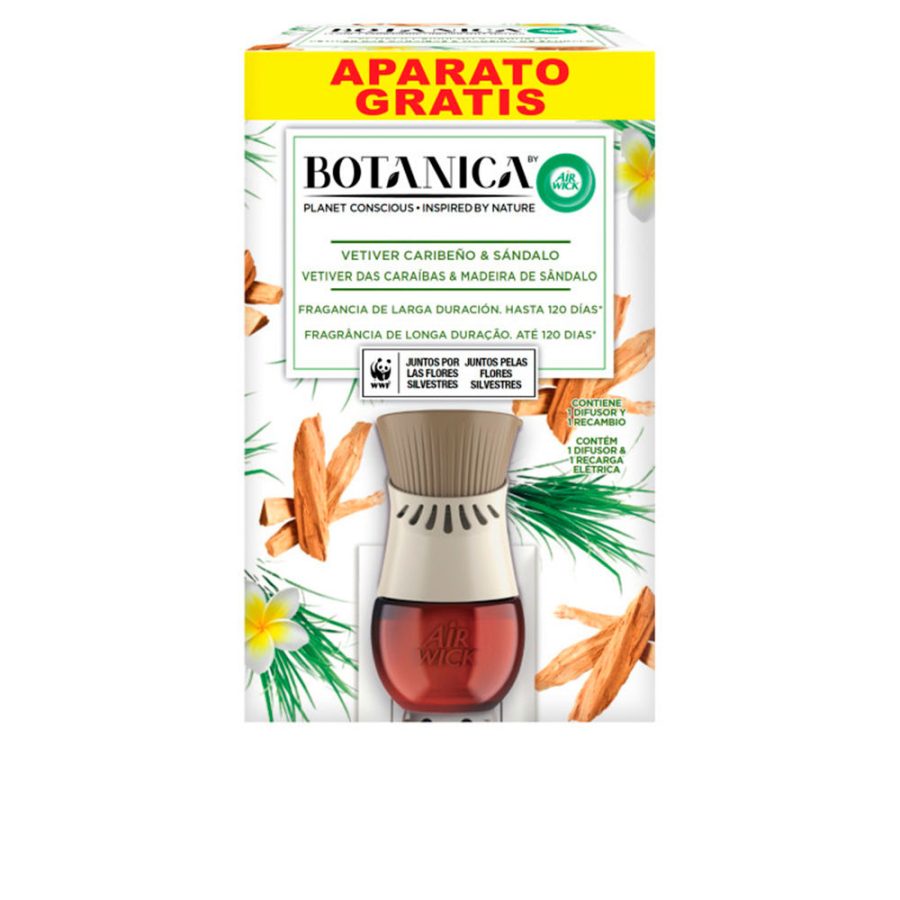 Air-wick BOTANICA complete electric air freshener #vetiver & sandalwood 19 ml