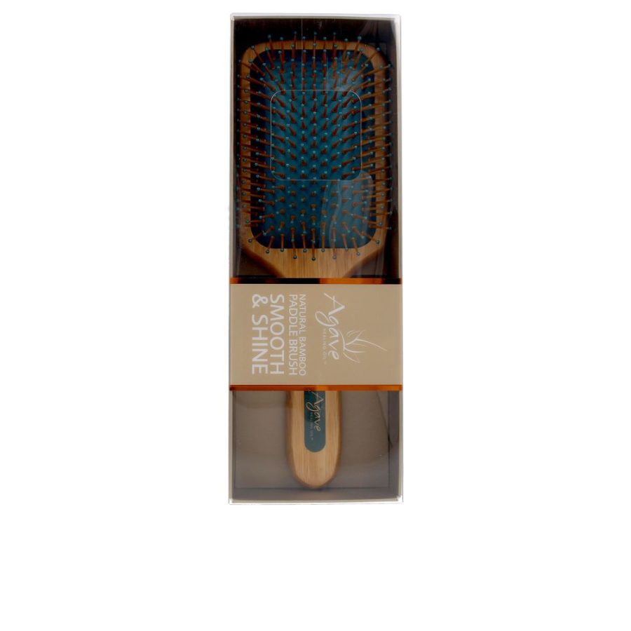 Agave HEALING OIL nautral bamboo paddle brush 1 u