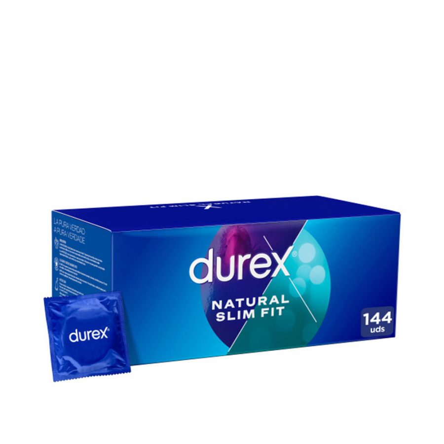 Durex NATURAL SLIM FIT condoms 144 u