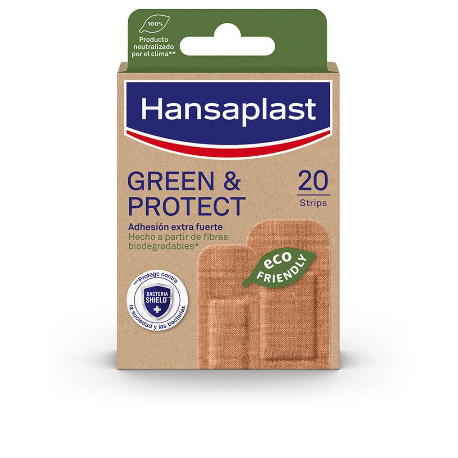 Hansaplast HP GREEN & PROTECT dressings 2 sizes 20 u