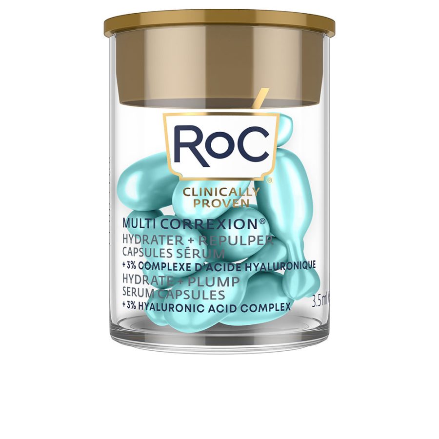 Roc HYDRATE + PLUMP nachtserumcapsules met hyaluronzuur 10 u