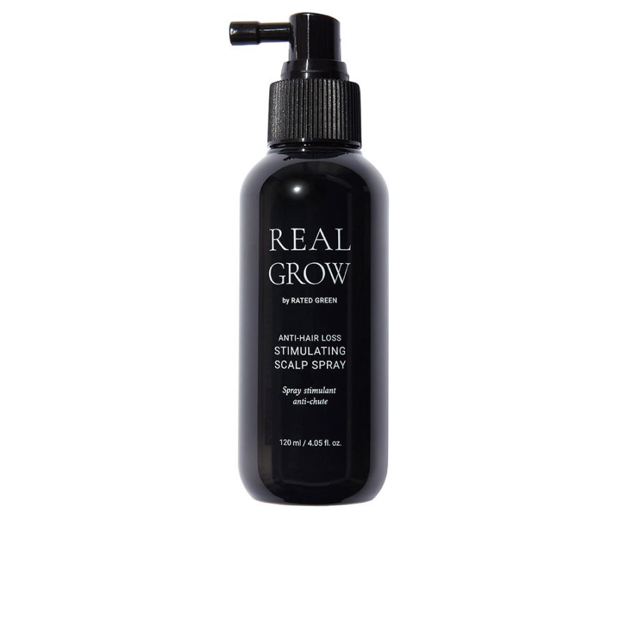 Rated green REAL GROW anti hair loss stimulating scalp spray 120 ml