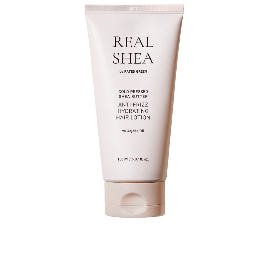 Rated green REAL SHEA anti-frizz hydrating hair lotion 150 ml