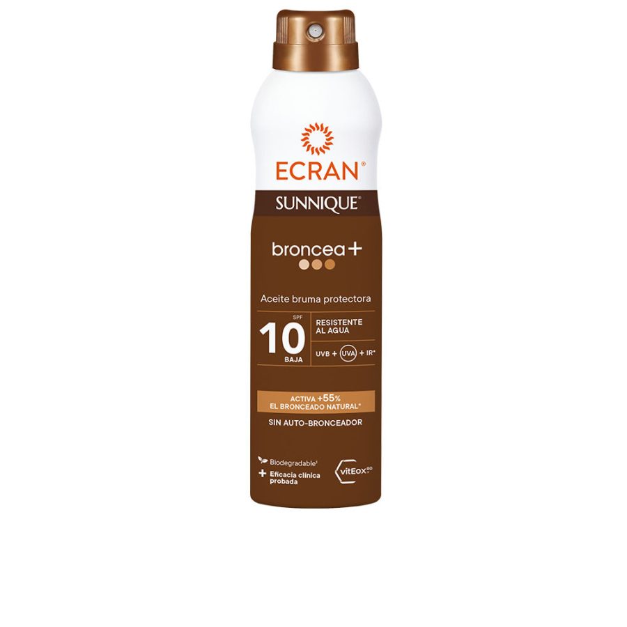 ECRAN SUNNIQUE BRONCEA+ mist oil SPF10 250 ml