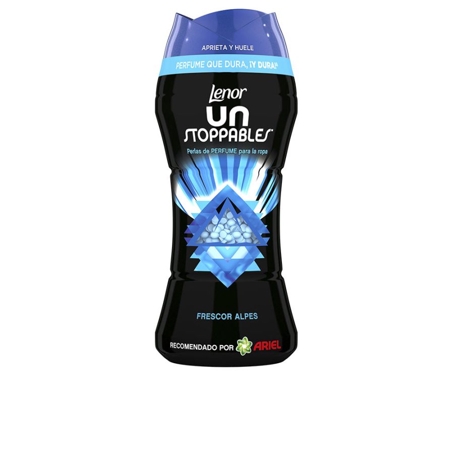 Lenor UNSTOPPABLES perfume pearl fabric softener #alpes 210 gr