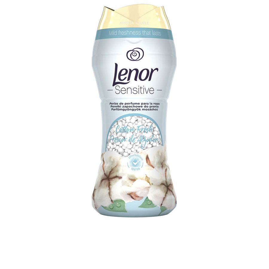 Lenor UNSTOPPABLES fabric softener pearls perfume #freshness cotton 210 gr