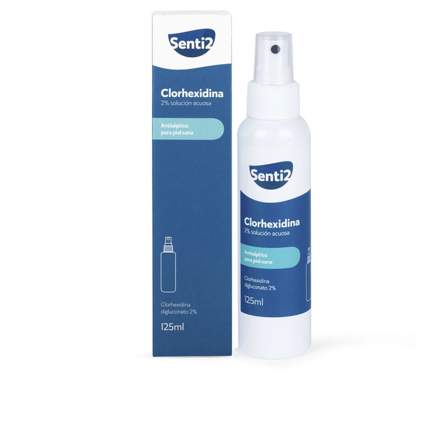 Senti2 CHLORHEXIDINE 2% antiseptic for healthy skin spray 125 ml