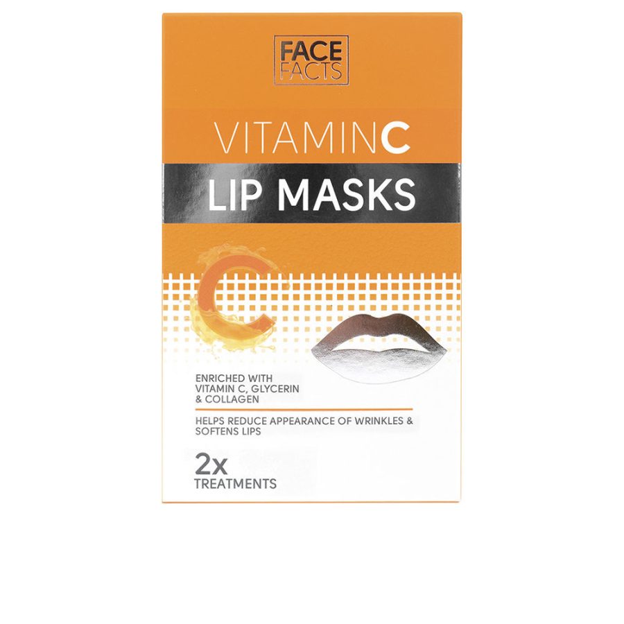 Face facts VITAMINC lip masks 2 u