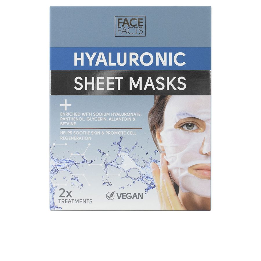 Face facts HYALURONIC sheet mask 2 x 20 ml