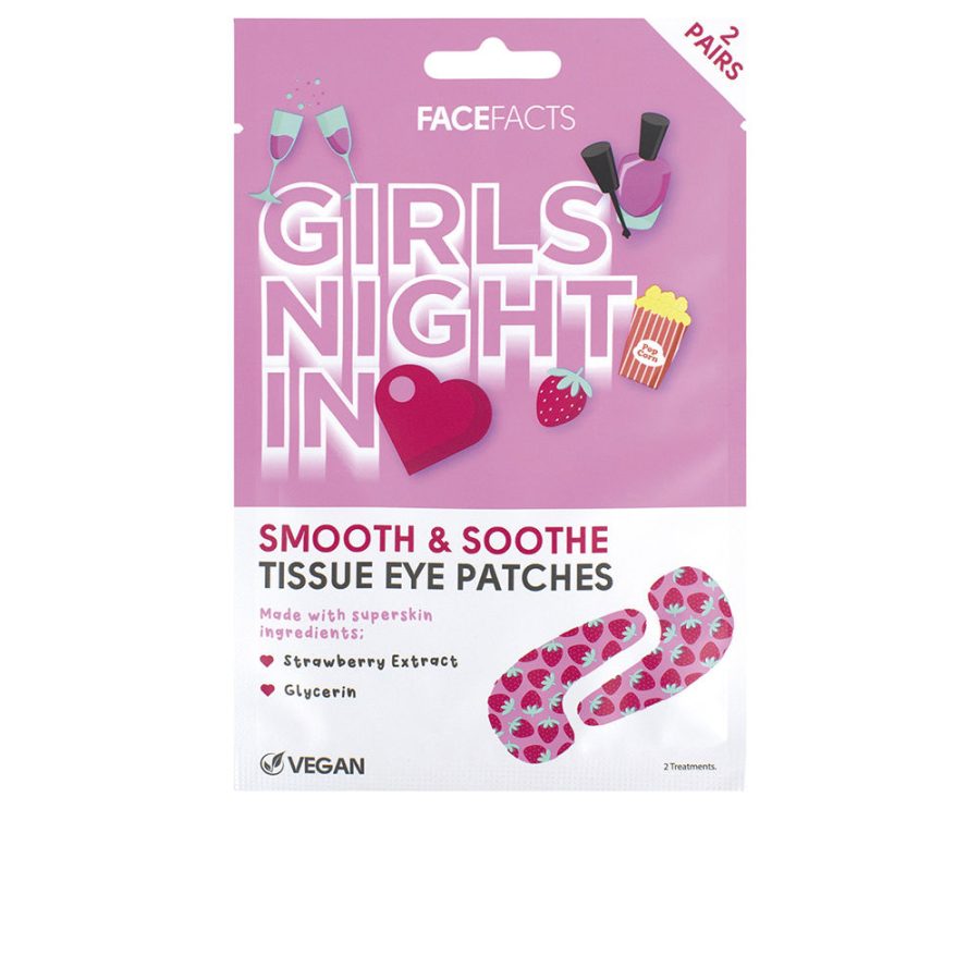 Face facts GIRLS NIGHT IN tissue eye patches 2 u