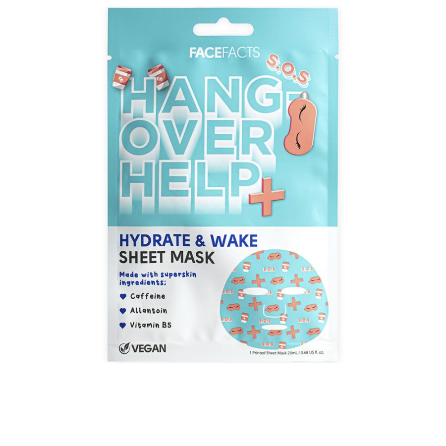 Face facts HANGOVER HELP+ sheet mask 20 ml