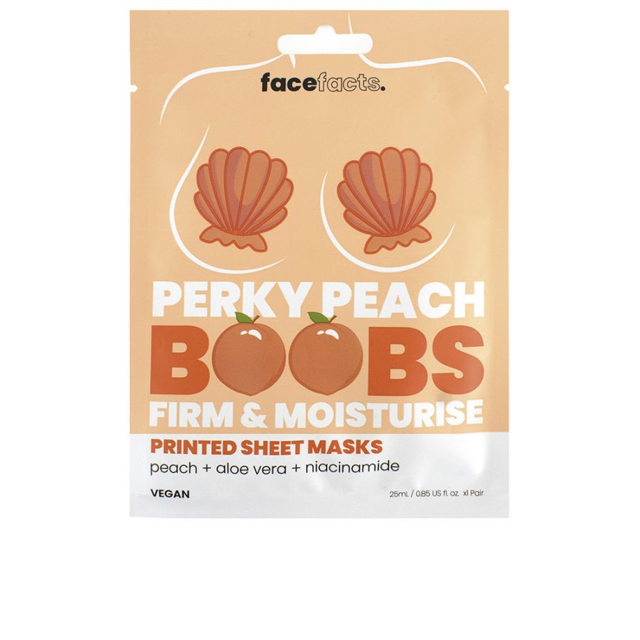 Face facts PERKY PEACH BOOBS firm & moisturizing mask 25 ml