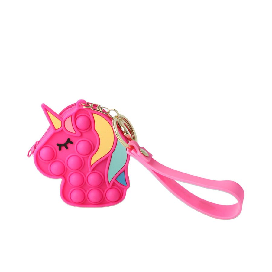 Inca PURSE silicone pop-it unicorn 7.5 x 9 x 3 cm 1 u