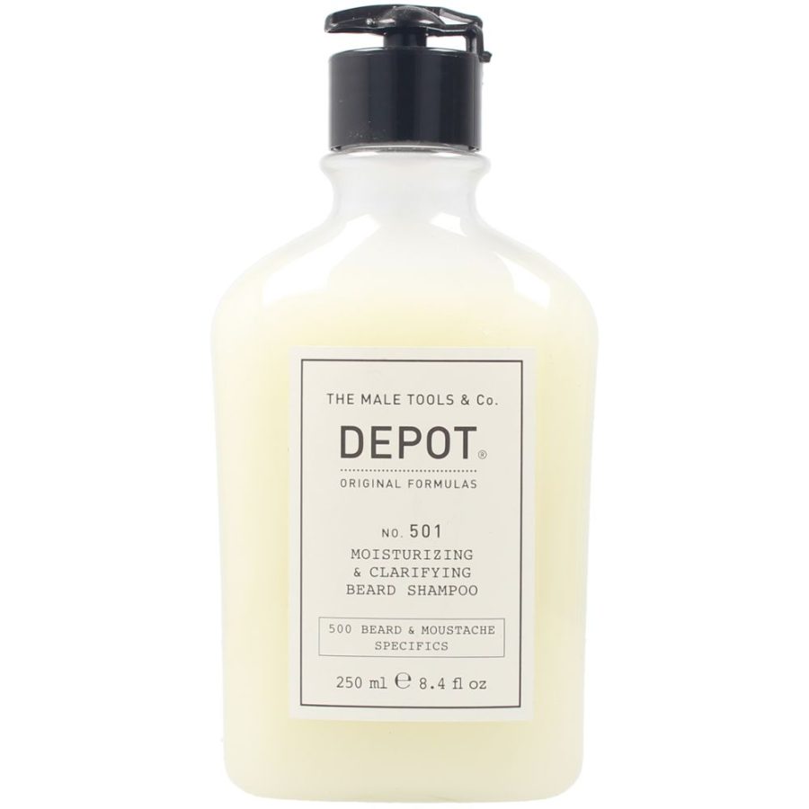 Depot BEARD & MUSTACHE Nº501 moisturizing & clarifying beard shampoo 250 ml