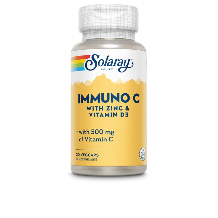 Solaray IMMUNO C WITH ZINC & VITAMIN D3 30 vegcaps