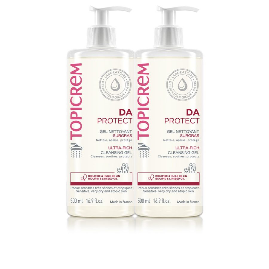 Topicrem DA PROTECT CLEANSING GEL PACK 2 x 500 ml