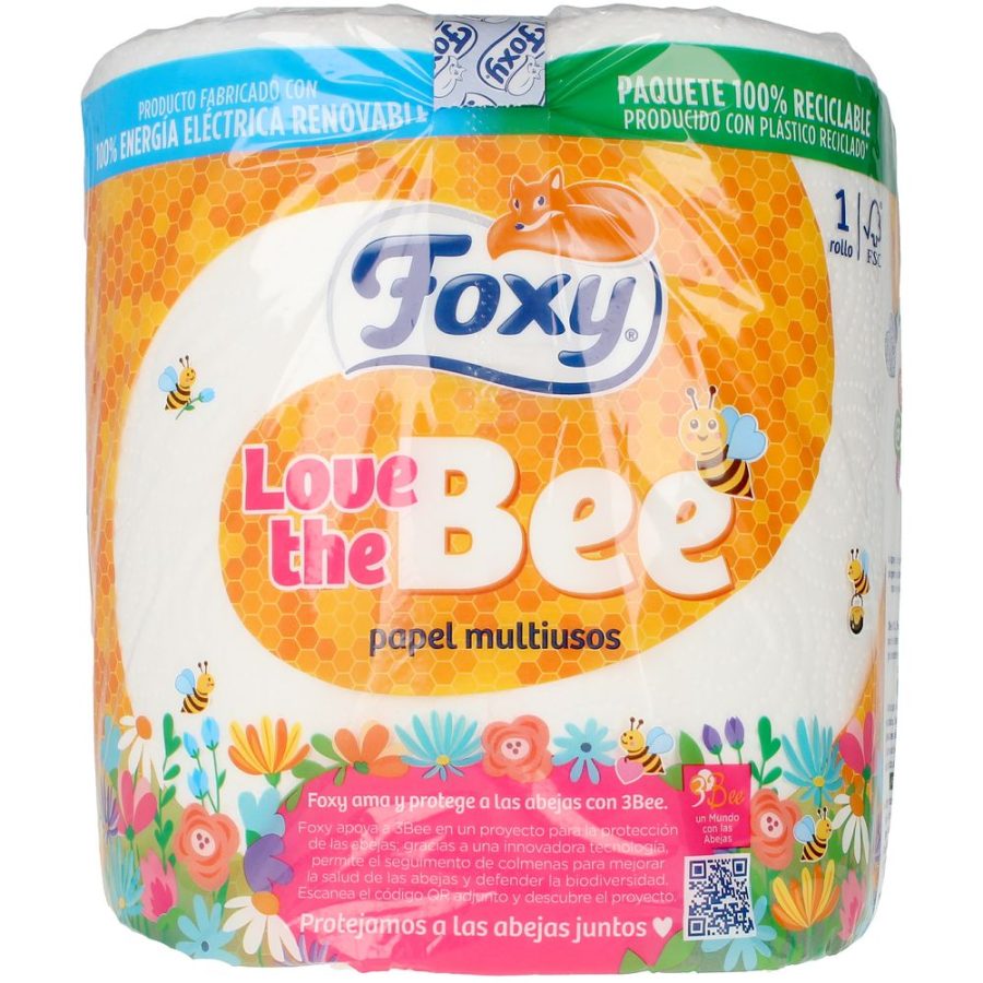 Foxy LOVE THE BEE JUMBO kitchen paper 1 u