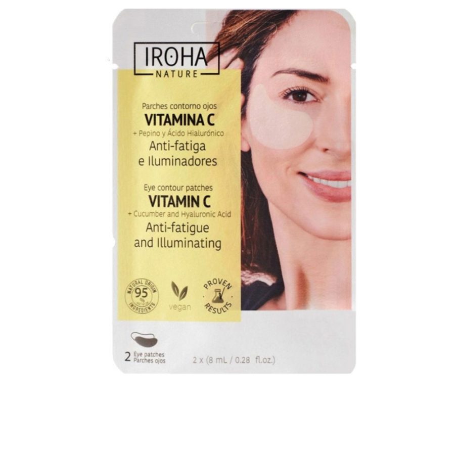 Iroha DARK CIRCLES AND BAGS illuminating anti-fatigue patches 2 units