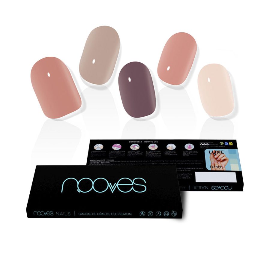 Nooves GEL NAILS secret earth premium luxe #solid color 20 u