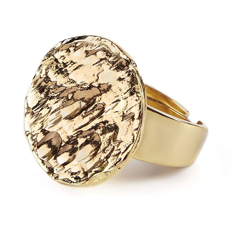 Shabama BRONX ring #gloss gold 1 u