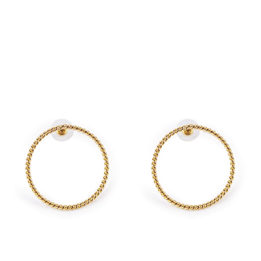 Shabama SURI earrings #shiny gold 1 u