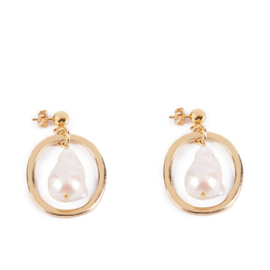 Shabama BALBOA earrings #shiny gold 1 u