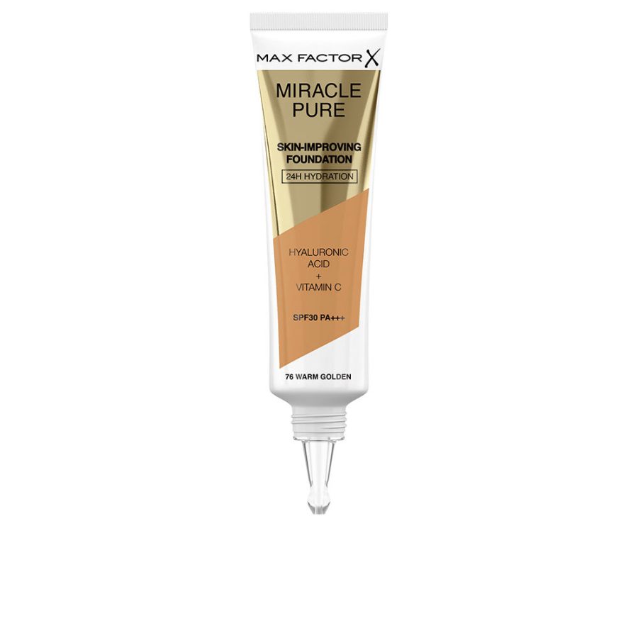 Max factor MIRACLE PURE skin-improving foundation 24h hydration SPF30 30