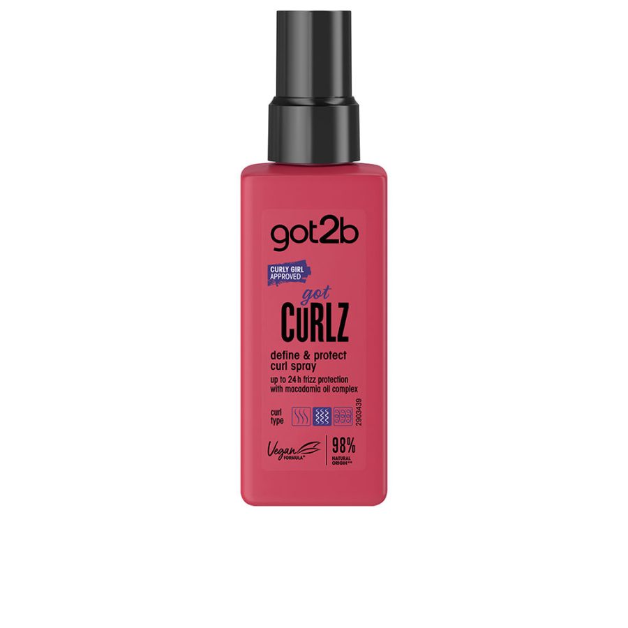 Schwarzkopf mass market GOT2B GOT CURLZ define & protect curl spray 150 ml