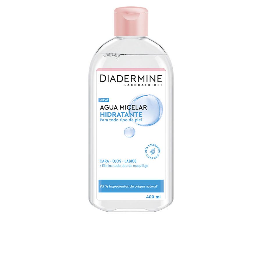 Diadermine AGUA MICELAR HIDRATANTE cara-ojos-labios 400 ml