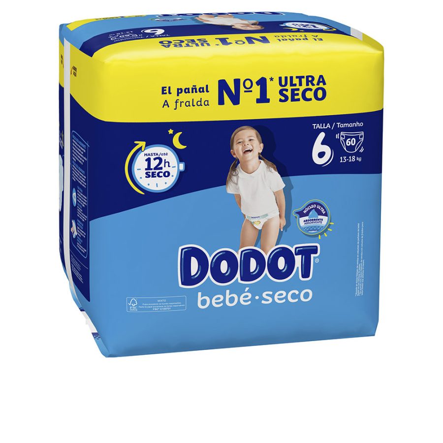 DODOT STAGES maat 6 luiers 17-28 kg 60 u