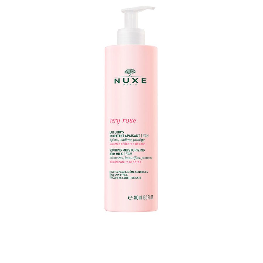 Nuxe VERY ROSE body milk 24h 400 ml