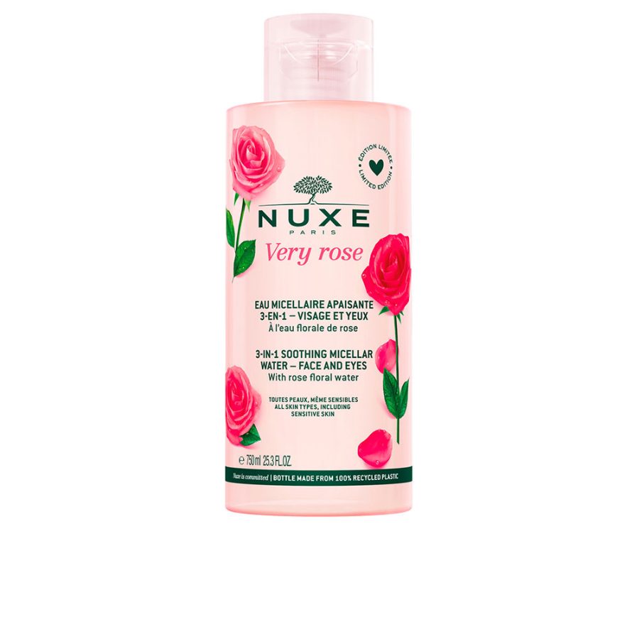 Nuxe VERY ROSE soothing micellar water 3in1 all skin