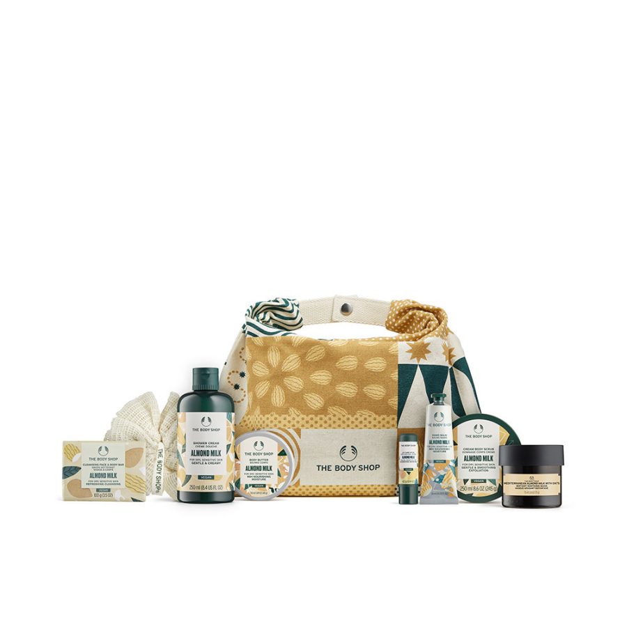 The body shop Almond milk set