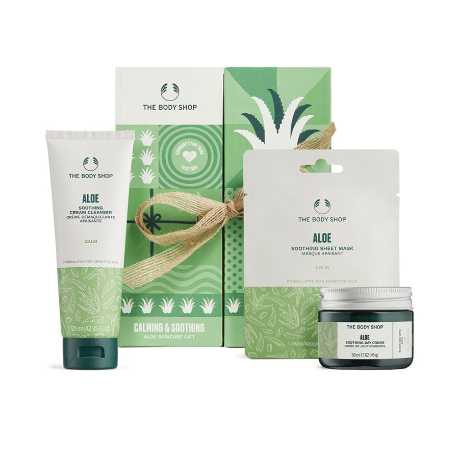 The body shop The body shop aloe set