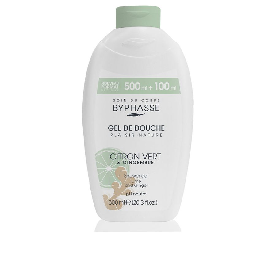 Byphasse CITRON VERT & GINGER shower gel 600 ml