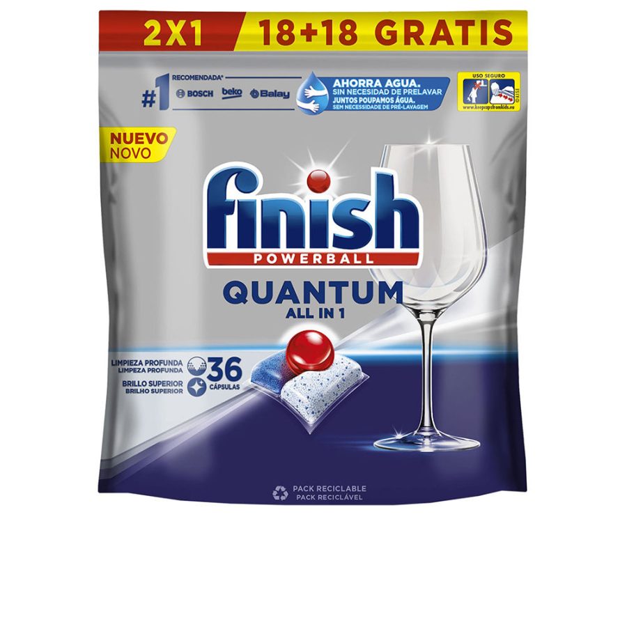 FINISH POWERBALL QUANTUM dishwasher 36 tablets