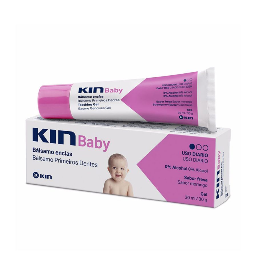 KIN BABY gel gum balm #strawberry 30 ml