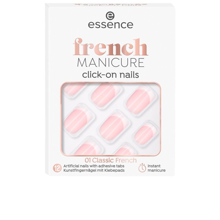 Essence FRENCH manicure click-on artificial nails 12 stuk