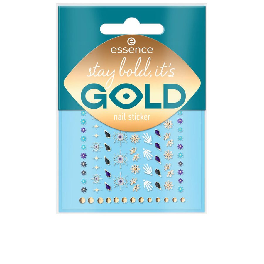 Essence STAY BOLD, IT'S GOLD nail stickers 1 u