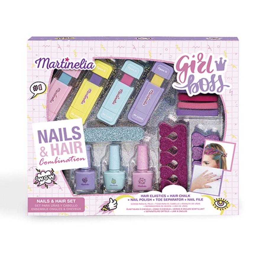 Martinelia SUPER GIRL HAIR & NAILS LOTE 16 pz