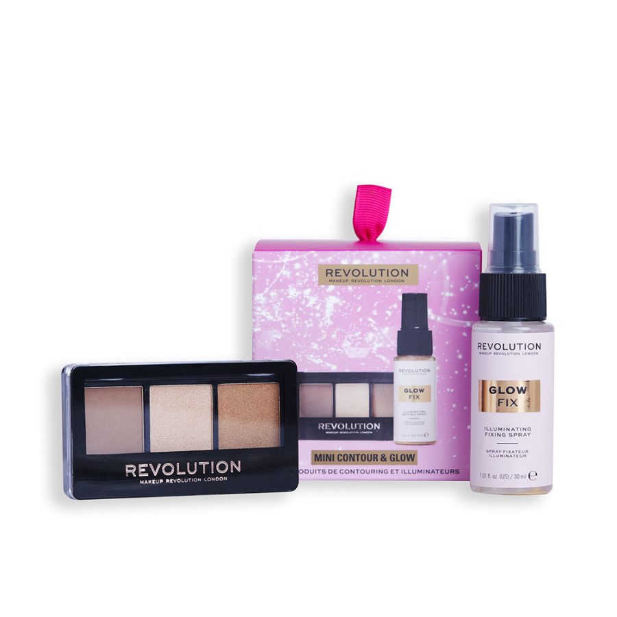 Revolution make up Mini contour & glow set